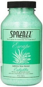 Spazazz SPAZ109 22OZ Escape Crystals Green Tea Peony - Enlighten