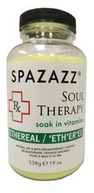 Spazazz SPAZ615 19OZ Crystals RX Soul Therapy - Ethereal
