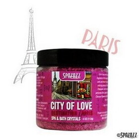 Spazazz SPAZ620 SPAZAZZ Destinations Crystals Paris 4oz Jars - City of Love
