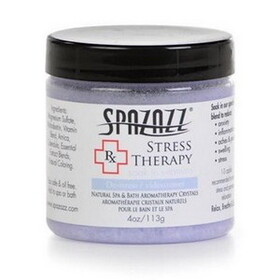 Spazazz SPAZ815 SPAZAZZ Rx Therapies 4oz Jar - Stress Therapy