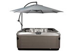 Cover Valet SSUMB-LTA Cover Valet Spa Side Umbrella - Light Ash