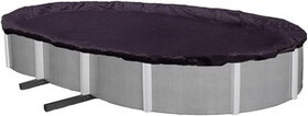 Universal WC1530O 15' X 30' A/G Oval Winter Cover C/W Winch, Ro