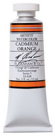 M Graham MG33038 Cadmium Orange 15Ml Watercolor