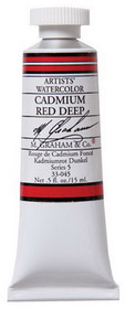 M Graham MG33045 Cadmium Red Deep 15Ml Watercolor