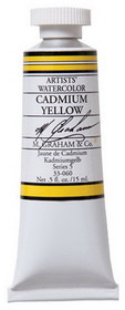 M Graham MG33060 Cadmium Yellow 15Ml Watercolor
