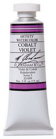 M Graham MG33099 Cobalt Violet 15Ml Watercolor