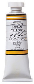 M Graham MG33109 India Yellow 15Ml Watercolor