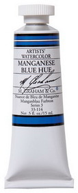 M Graham MG33114 Manganese Blue Hue 15Ml Watercolor