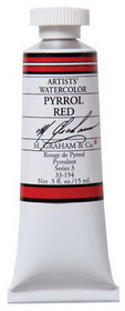 M Graham MG33154 Pyrrol Red 15Ml Watercolor