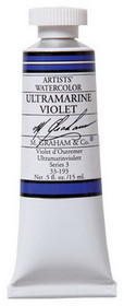 M Graham MG33193 Ultramarine Violet 15Ml Watercolor