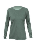 Custom ANETIK WSBRZL0 Women's Breeze Tech Long Sleeve T-Shirt