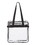 OAD OAD5005 OAD Clear Tote with Zippered Top