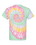 Custom Dyenomite 200MS Multi-Color Spiral Tie-Dyed T-Shirt