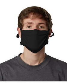Hanes MKPKPR 2-Ply Polyester Pocket Face Mask (5 Pack)