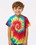 Custom Dyenomite 330MS Toddler Spiral Tie-Dyed T-Shirt