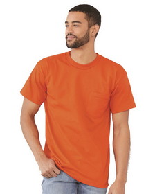 Custom Bayside 3015 Union-Made Short Sleeve T-Shirt with a Pocket