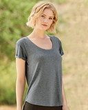 Weatherproof W20429 Women's CoolLast™ Heathered Lux Dolman Sleeve T-Shirt