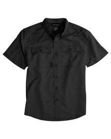 Custom DRI DUCK 4445 Crossroad Woven Short Sleeve Shirt