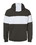Custom J.America 8644 Varsity Fleece Colorblocked Hooded Sweatshirt