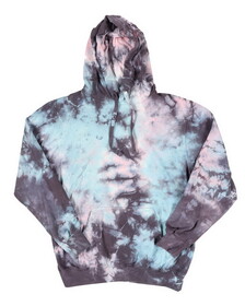 Custom Dyenomite 854LM Premium Fleece Tie-Dyed Hooded Sweatshirt