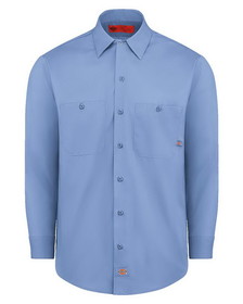 Custom Dickies L535L Industrial Long Sleeve Work Shirt - Long Sizes