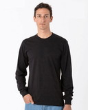Los Angeles Apparel 20007 USA-Made Fine Jersey Long Sleeve T-Shirt