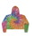 Colortone 8333 Tie-Dyed Crop Hooded Sweatshirt