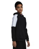 Holloway 222640 Youth Blue Chip Hooded Sweatshirt