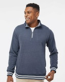 J.America 8650 Relay Fleece Quarter-Zip Sweatshirt