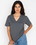 Los Angeles Apparel 24056 USA-Made Fine Jersey V-Neck T-Shirt