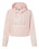 Independent Trading Co. EXP64CRP Women's Lightweight Quarter-Zip Pullover Crop Windbreaker