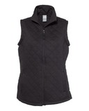 J.America 8892 Women's Quilted Full-Zip Vest