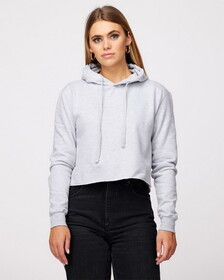 Tultex 585 Women's Cropped Fleece Hooded Sweatshirt