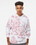 Custom J. America 8861 Tie-Dye Fleece Hooded Sweatshirt