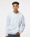 J. America 8861 Tie-Dye Fleece Hooded Sweatshirt