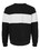 J. America 8646 Varsity Fleece Crewneck Sweatshirt
