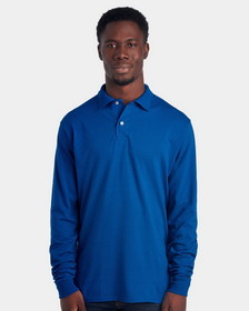 JERZEES 437MLR SpotShield&#153; 50/50 Long Sleeve Sport Shirt