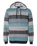 Custom Burnside 8603 Printed Stripes Fleece Sweatshirt