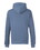 Custom J.America 8730 Pigment-Dyed Fleece Hooded Sweatshirt