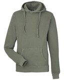 J.America 8730 Pigment-Dyed Fleece Hooded Sweatshirt