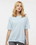 MV Sport W23711 Women's French Terry Short Sleeve Crewneck Pullover