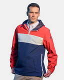 Custom Nautica N17174 Windward Anorak Hooded Quarter-Zip Jacket