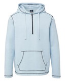 MV Sport 22131 Jayden Quarter-Zip Hooded Sweatshirt