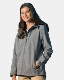 Nautica N17790 Women's Wavestorm Softshell Hooded Jacket