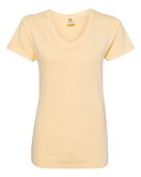 Custom Comfort Colors 3199 Garment-Dyed Women's Midweight V-Neck T-Shirt