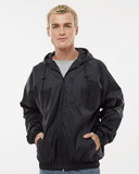 Custom Burnside 9728 Hooded Nylon Mentor Jacket