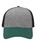 Heather Grey/ Charcoal/ Forest Green