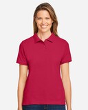 Harriton M200W Women's Cotton Polo