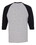Gildan 5700 Heavy Cotton&#153; Raglan Three-Quarter Sleeve T-Shirt