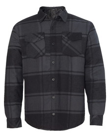 Custom Burnside 8610 Quilted Flannel Jacket